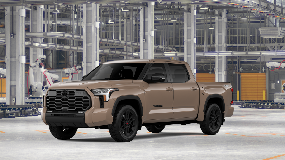 2026 Toyota Tundra Limited in Mudbath — front three-quarter view