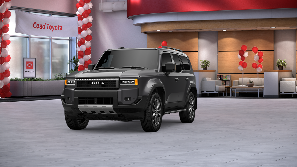 2027 Toyota Land Cruiser 4WD (Natl) in Underground — front three-quarter view