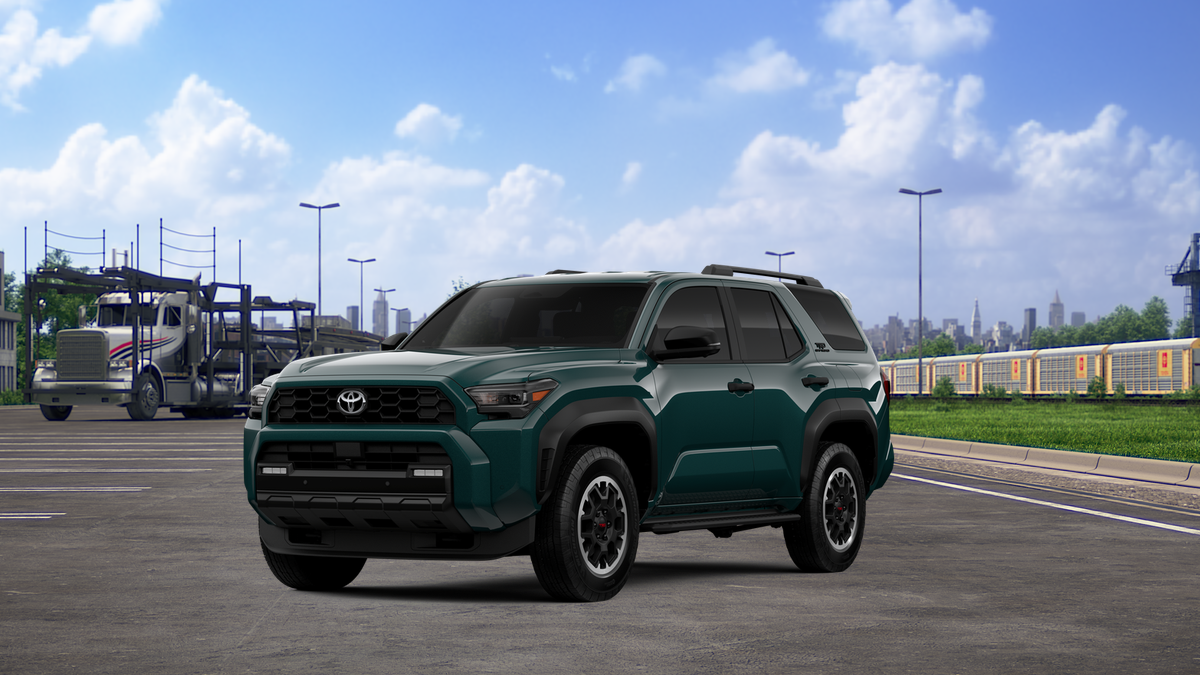 2026 Toyota 4Runner TRD Off-Road Premium in Everest — front three-quarter view