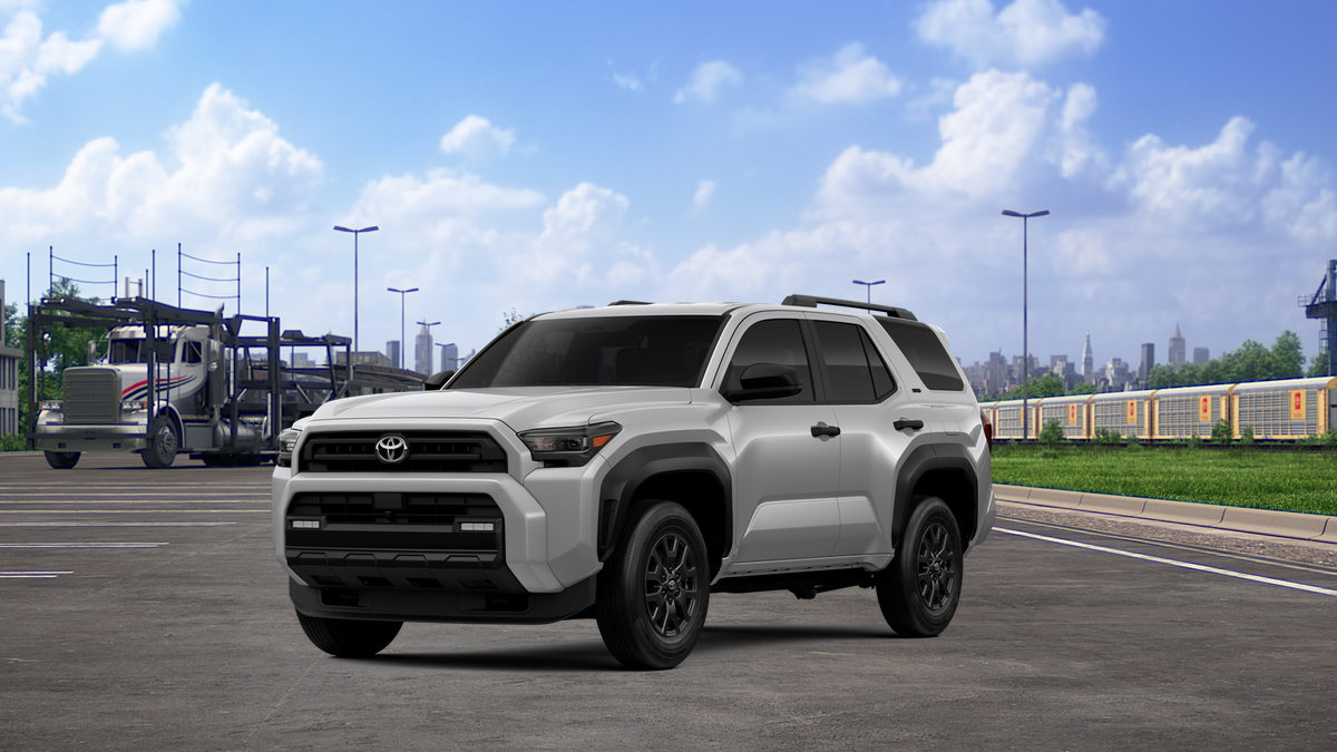 2026 Toyota 4Runner SR5 in Cutting Edge — front three-quarter view