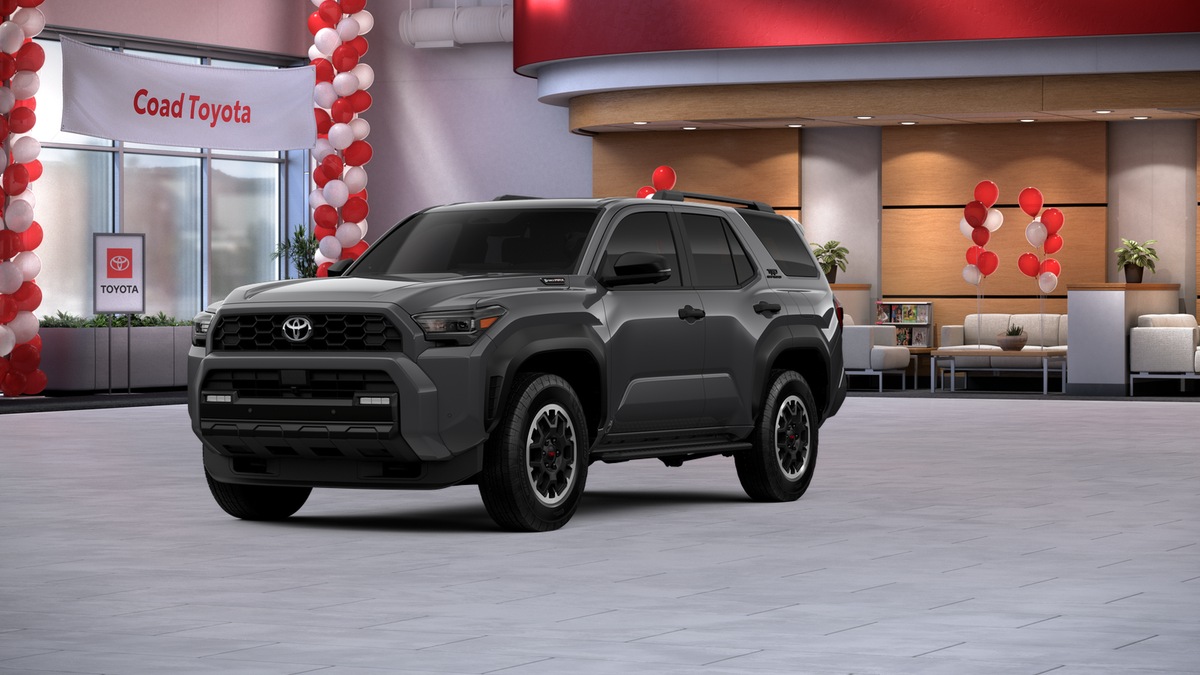 2026 Toyota 4Runner i-FORCE MAX 4Runner TRD Off-Road Premium in Underground — front three-quarter view